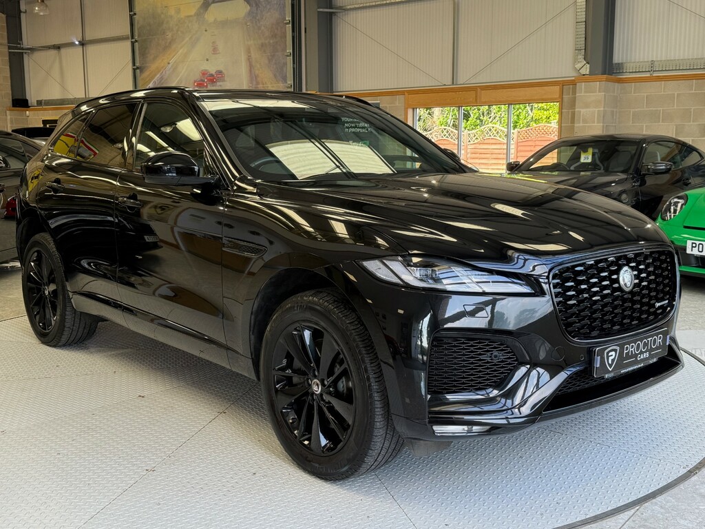 Jaguar F-Pace 2.0 P400e 19.3Kwh R-dynamic Se Black Awd Euro AE73OZM #3
