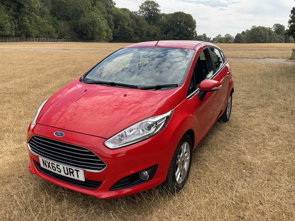 Ford Fiesta Zetec 1.0 Ecoboost Hatchback Red #4