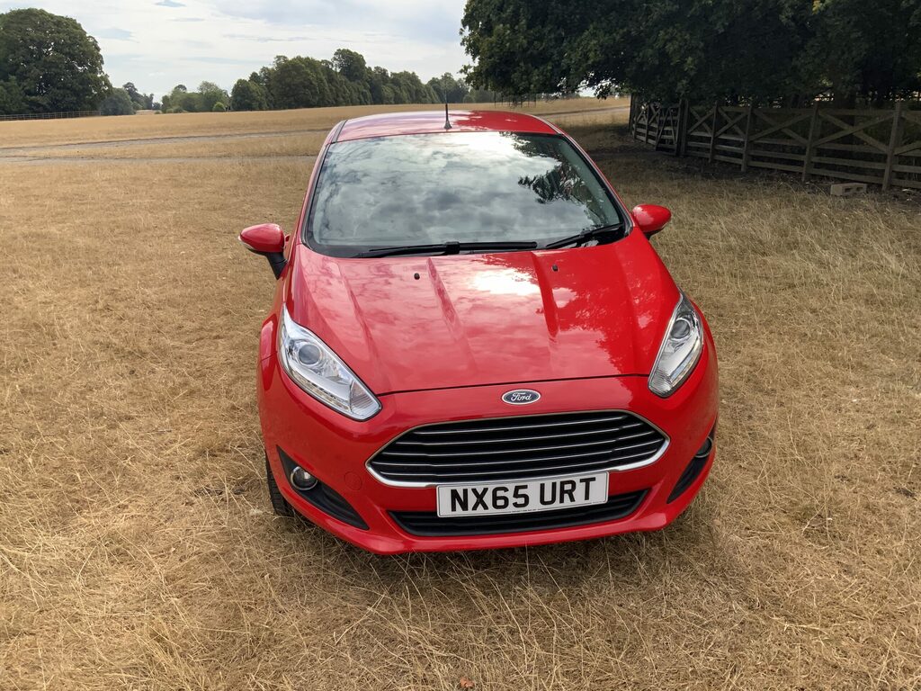 Ford Fiesta Zetec 1.0 Ecoboost Hatchback Red #3