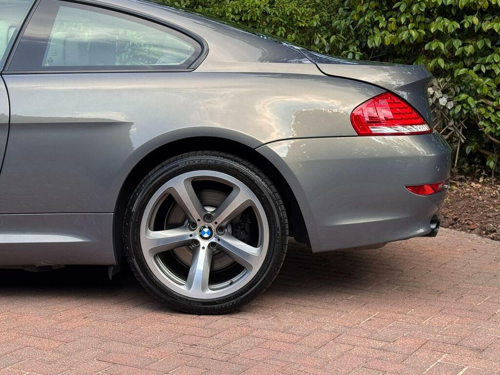 BMW 6 Series Coupe Silver #12