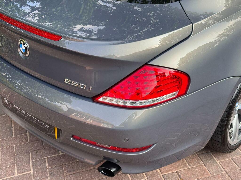 BMW 6 Series Coupe Silver #8
