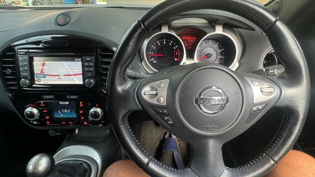 Nissan Juke 1.6 Tekna Suv Euro 5 Ss 117 White #13