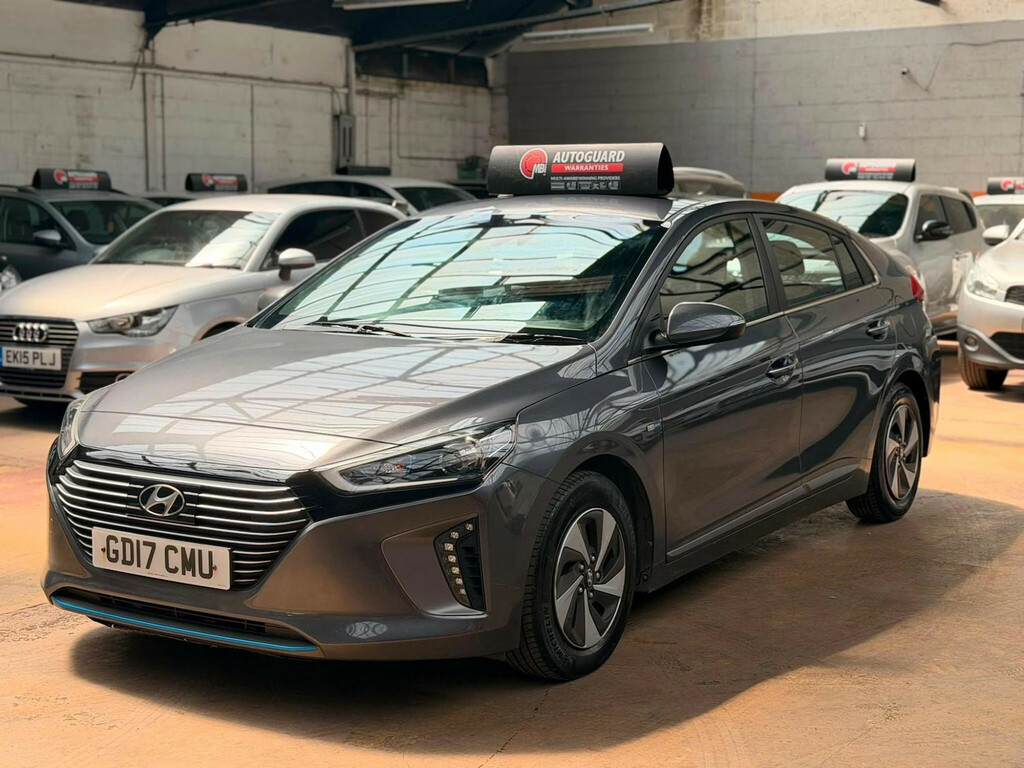 Hyundai Ioniq 1.6 Gdi Hybrid Premium Dct Hatchback El Grey #3