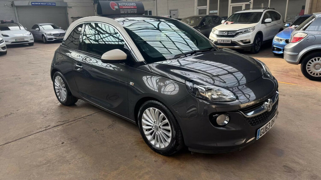 Vauxhall Adam 1.2I Glam Hatchback Grey