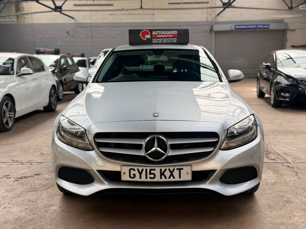 Mercedes-Benz C Class White #8