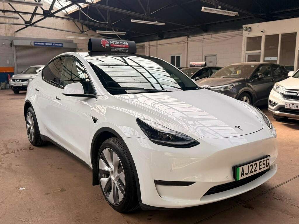Tesla Model Y Long Range Awd Mpv White #2