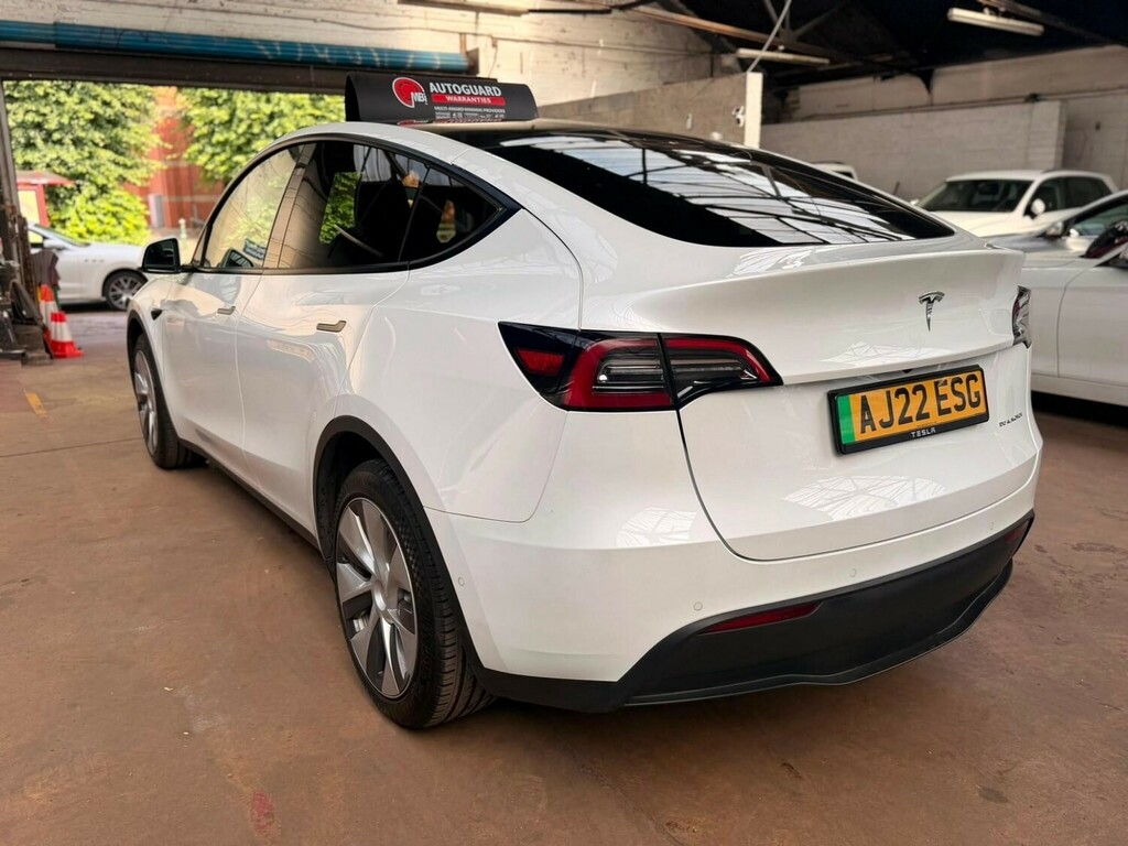 Tesla Model Y Long Range Awd Mpv White #5