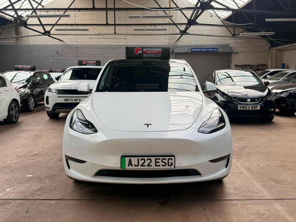 Tesla Model Y Long Range Awd Mpv White #6