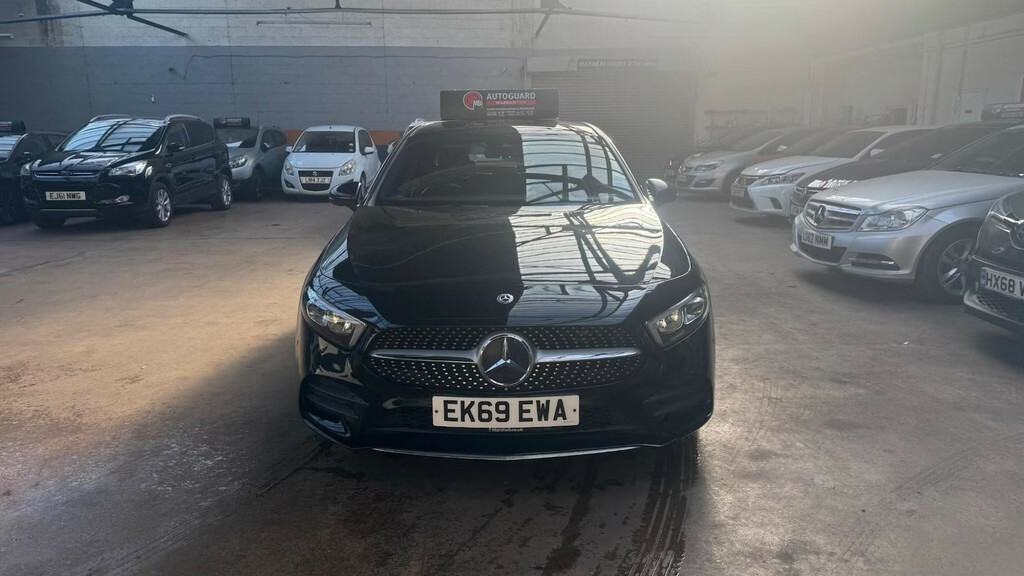 Mercedes-Benz A Class A200 Amg Line Executive Saloon Aut Black #2