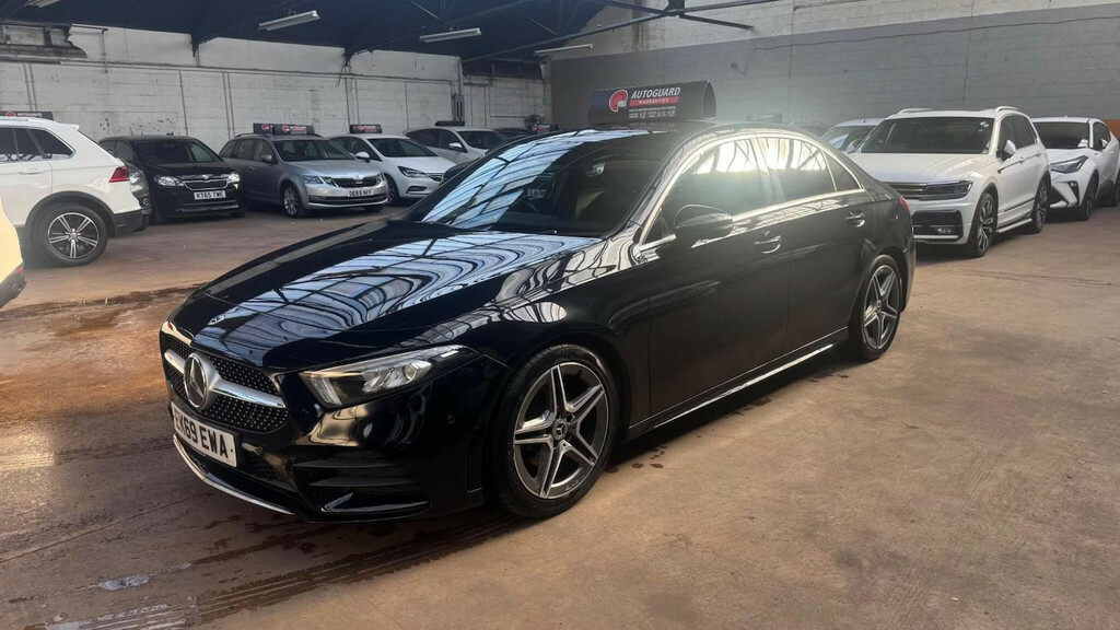 Mercedes-Benz A Class A200 Amg Line Executive Saloon Aut Black