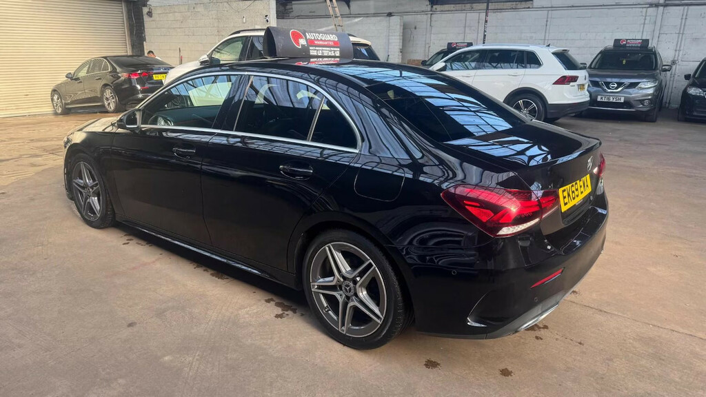 Mercedes-Benz A Class A200 Amg Line Executive Saloon Aut Black #4