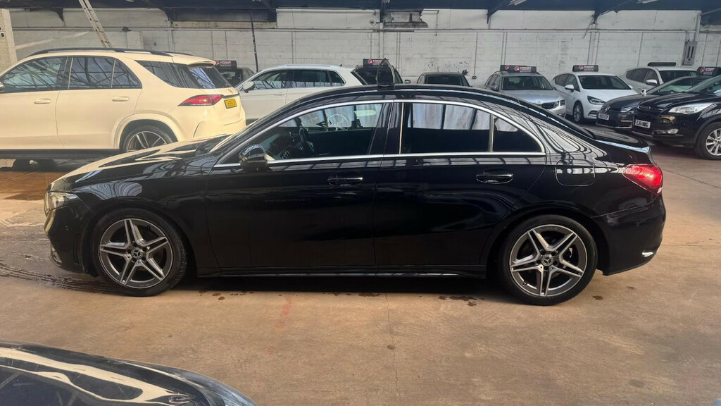 Mercedes-Benz A Class A200 Amg Line Executive Saloon Aut Black #5