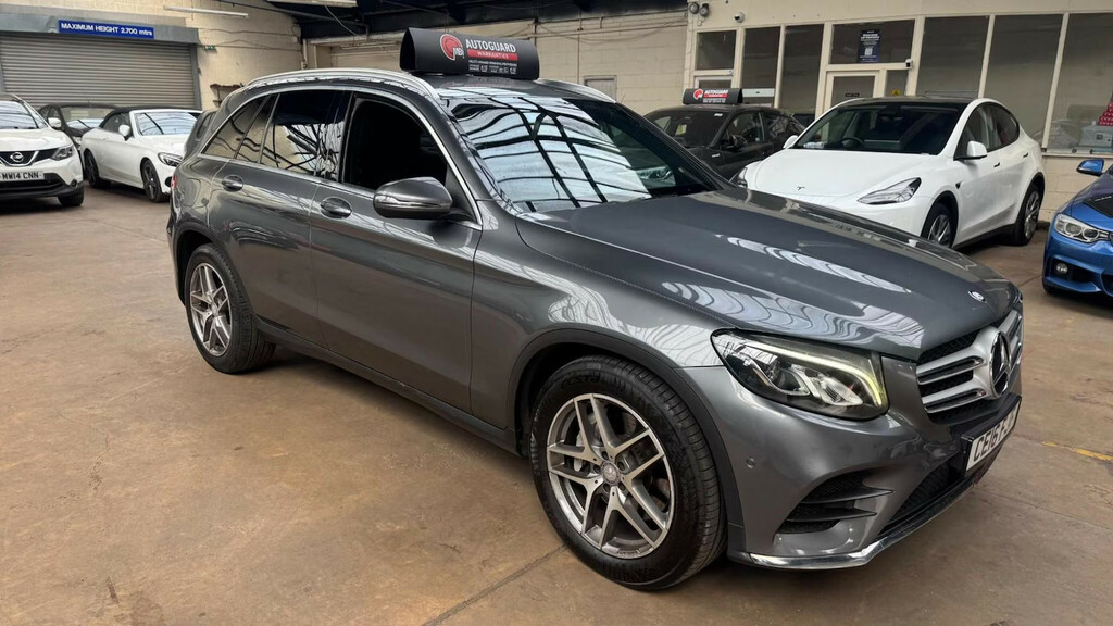 Mercedes-Benz GLC Class Glc 220D 4Matic Amg Line 9G-tronic Estate Dies Grey