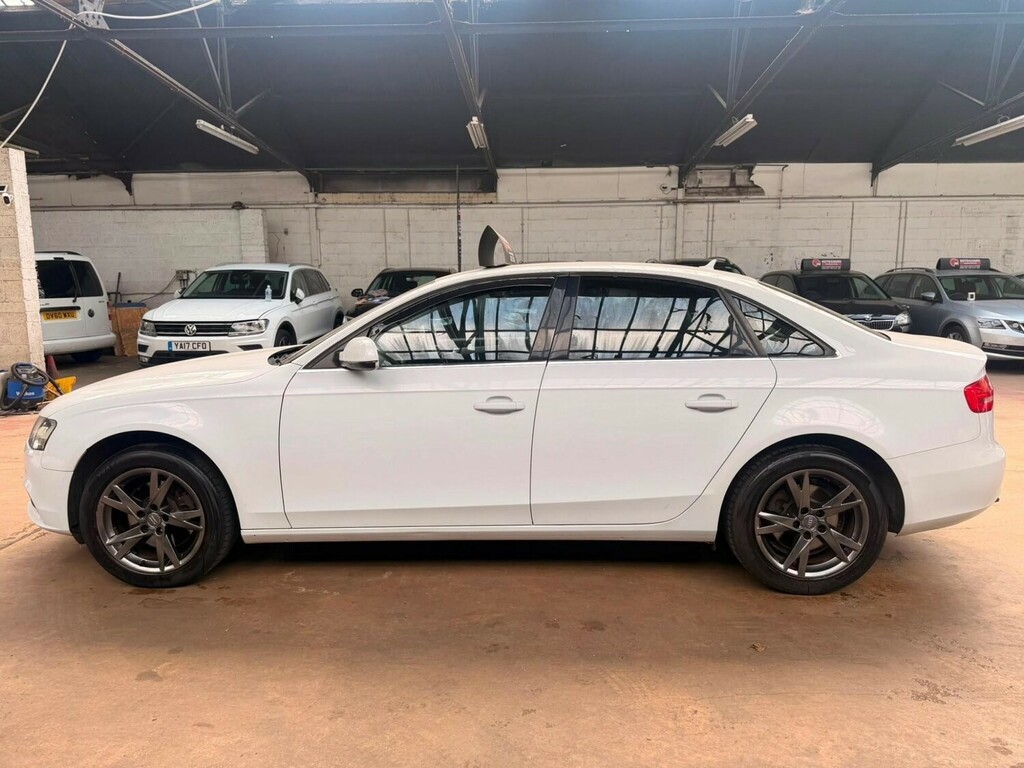 Audi A4 2.0 Tdi 177 Se Technik Saloon White #4