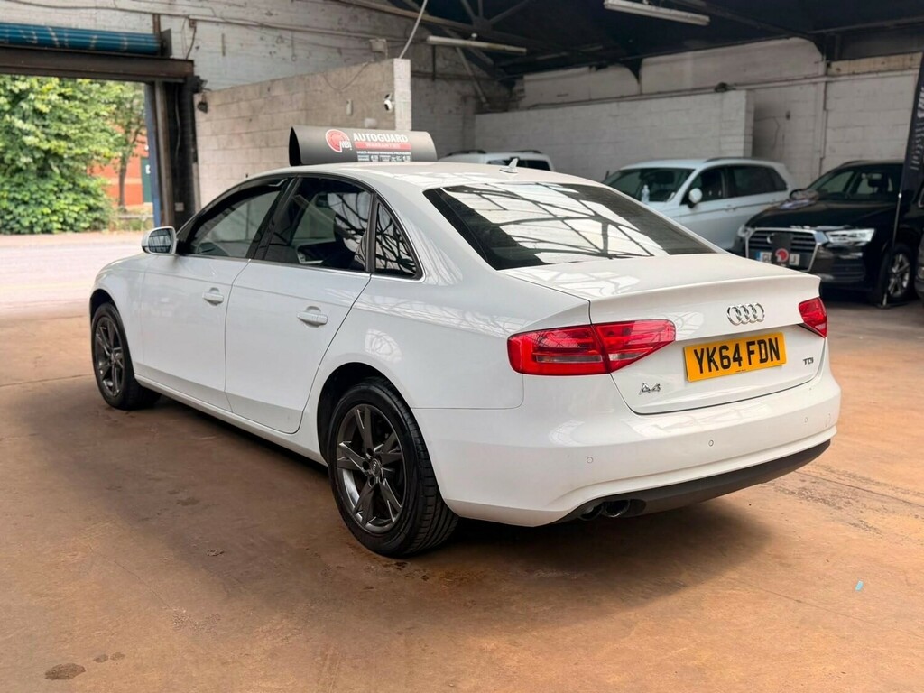 Audi A4 2.0 Tdi 177 Se Technik Saloon White #5