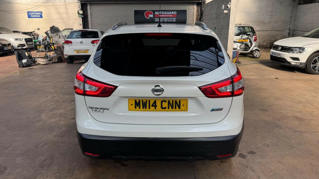 Nissan Qashqai 1.5 Dci Tekna Hatchback White #5