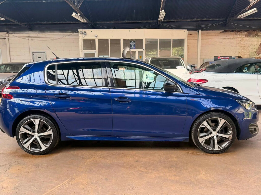 Peugeot 308 1.2 Puretech 130 Gt Line Eat6 Hatchback Blue #4
