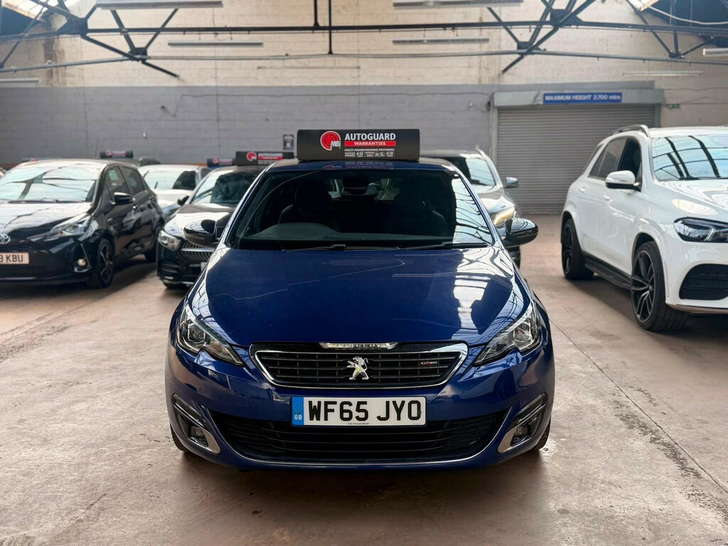 Peugeot 308 1.2 Puretech 130 Gt Line Eat6 Hatchback Blue #6