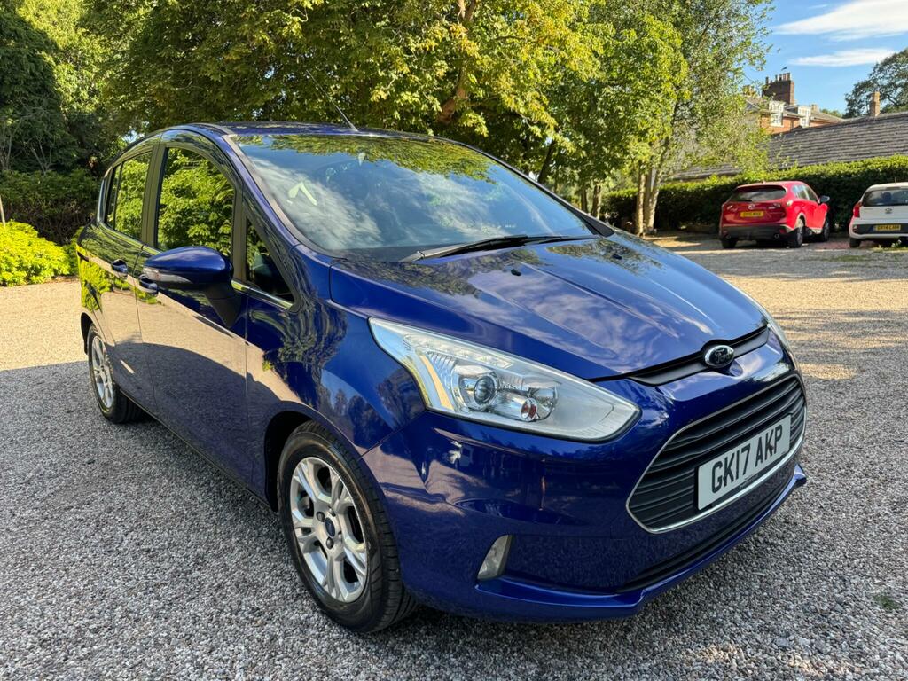 Ford B-Max 1.0T Ecoboost Zetec Navigator Euro 6 Blue #3