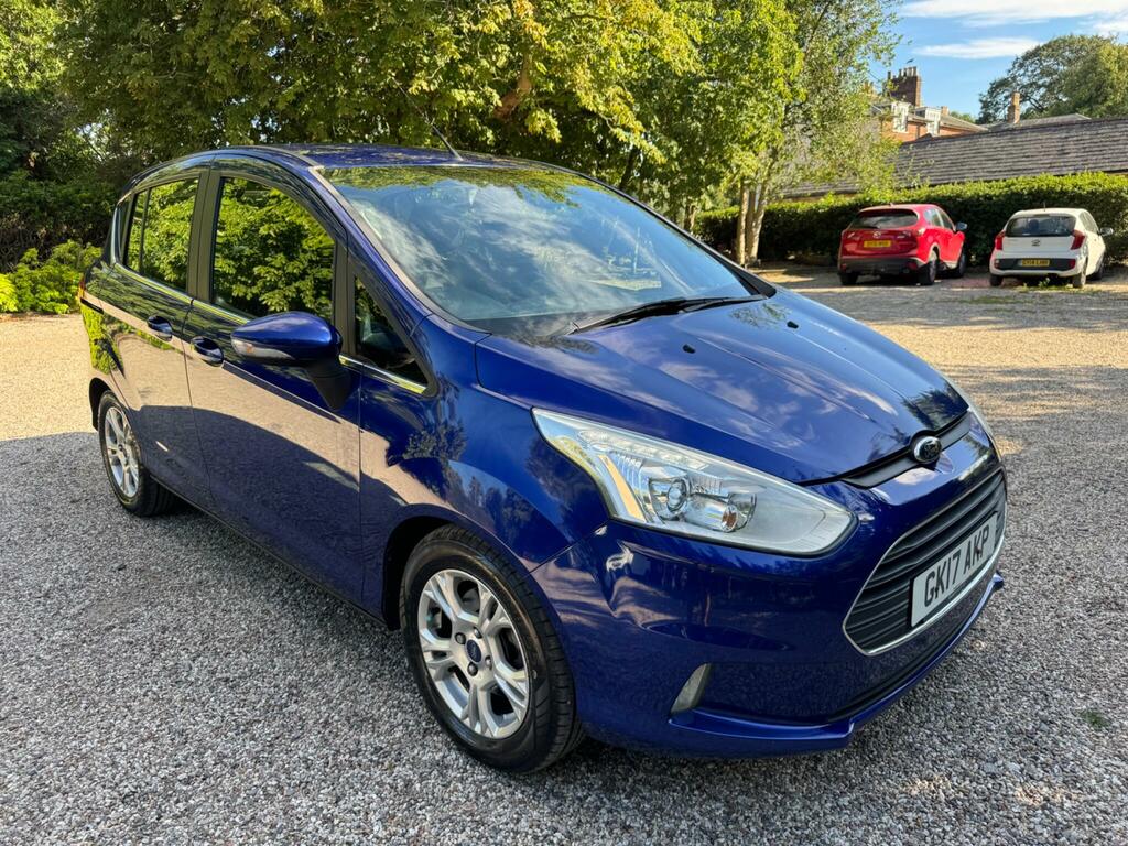 Ford B-Max 1.0T Ecoboost Zetec Navigator Euro 6 Blue #2