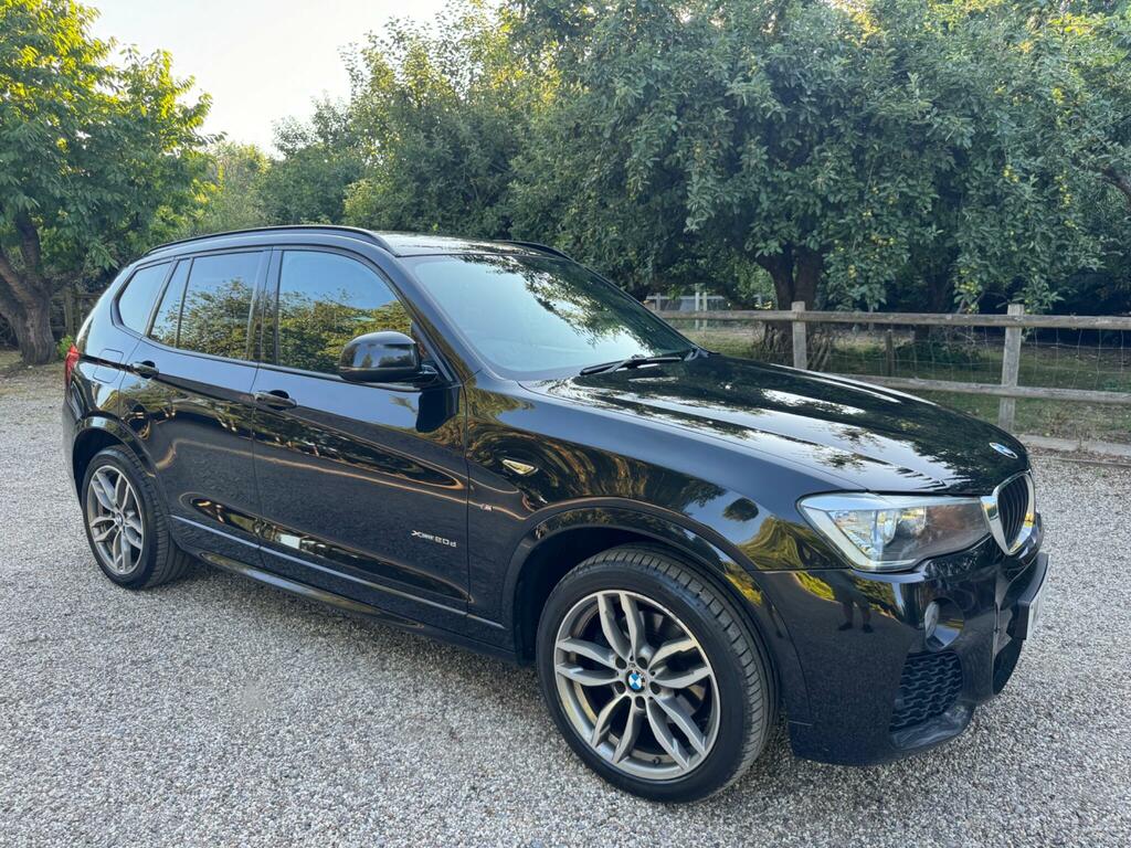 BMW X3 2.0 20D M Sport Xdrive Euro 6 Ss Black