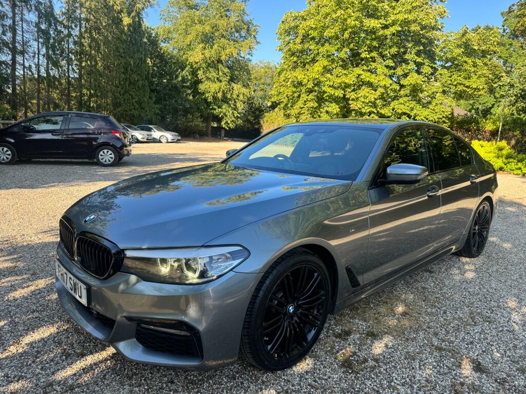 BMW 5 Series M Sport Blue #6