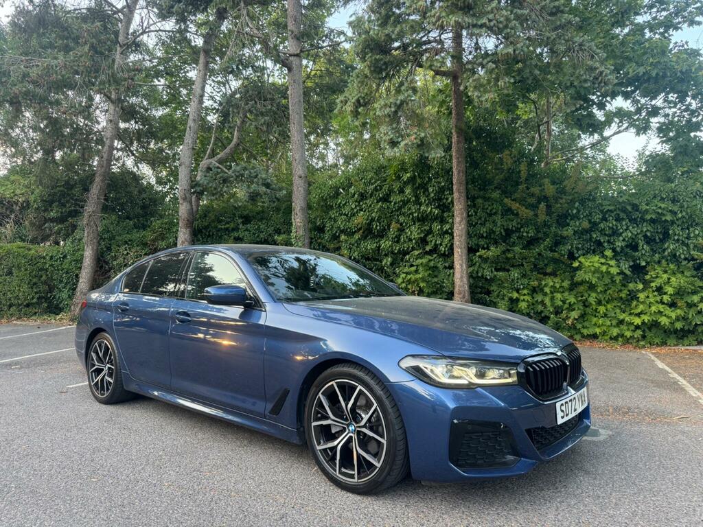 BMW 5 Series M Sport Blue