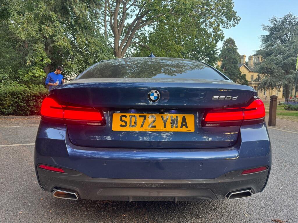 BMW 5 Series M Sport Blue #6