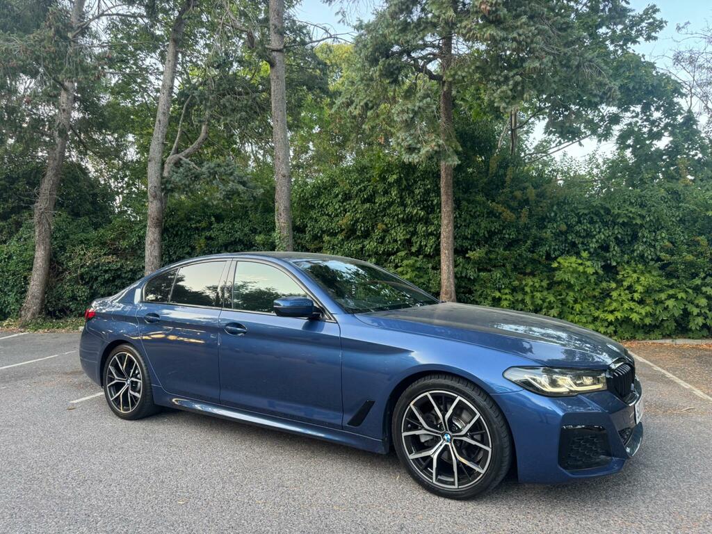 BMW 5 Series M Sport Blue #2