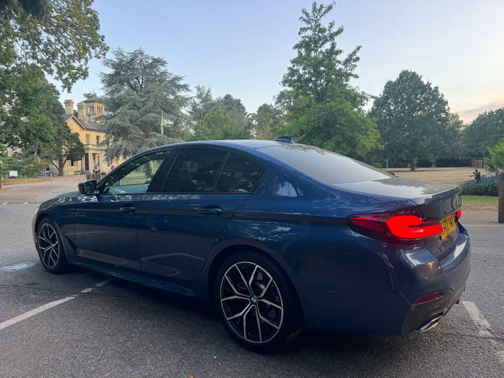 BMW 5 Series M Sport Blue #5