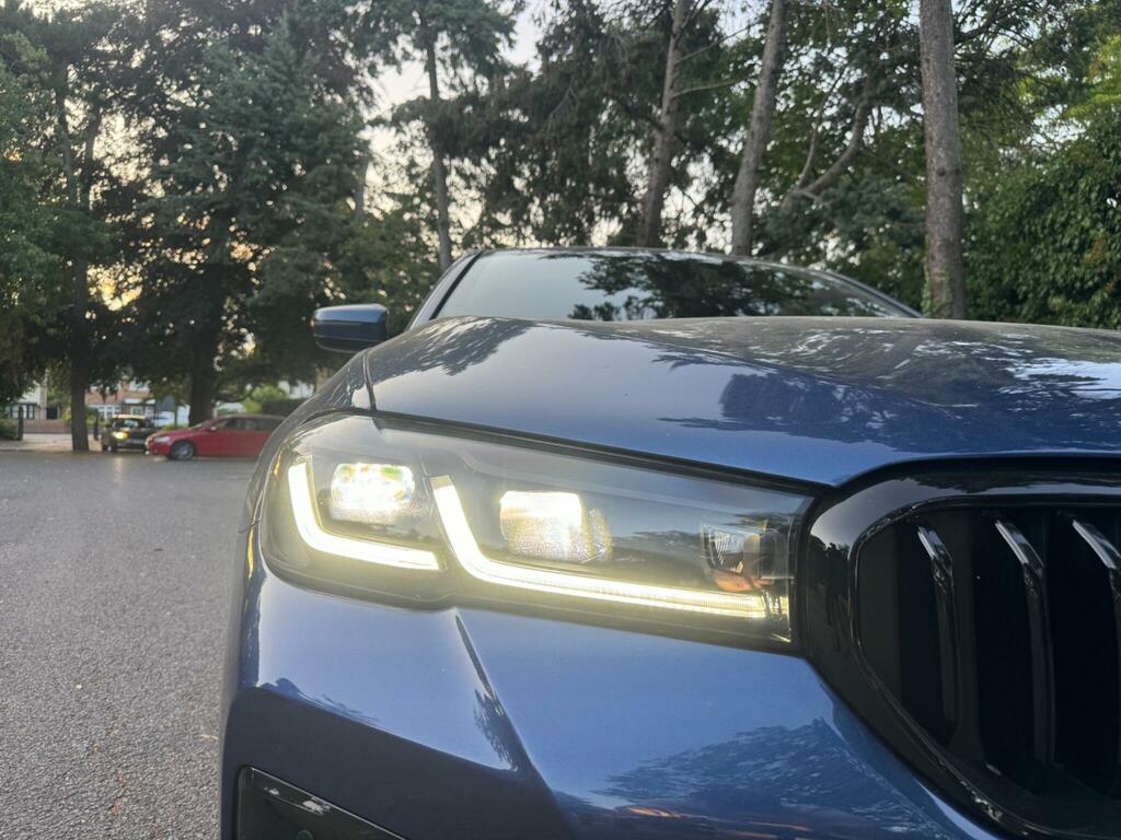 BMW 5 Series M Sport Blue #3