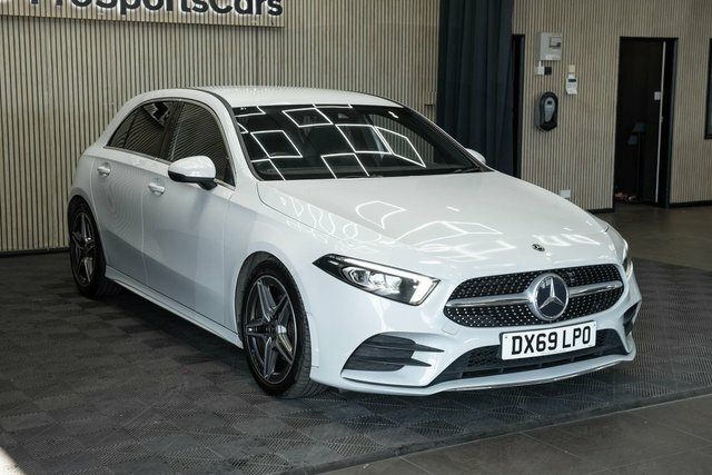 Mercedes-Benz A Class 2.0 A200d Amg Line Hatchback 8G-dct Eur DX69LPO White #4