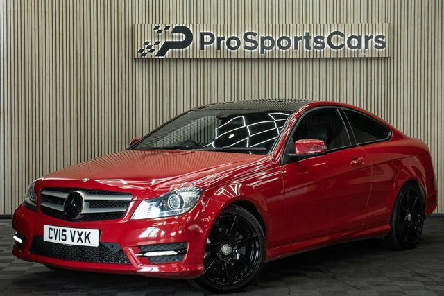 Mercedes-Benz C Class 2.1 C250 Cdi Amg Sport Edition Coupe G- Red