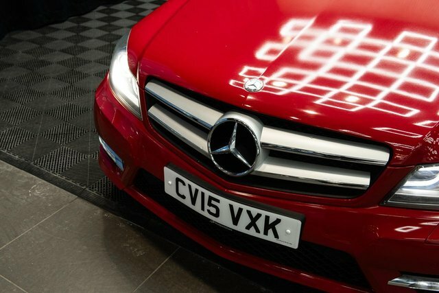 Mercedes-Benz C Class 2.1 C250 Cdi Amg Sport Edition Coupe G- Red #6