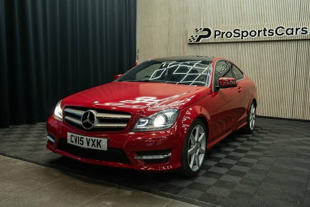Mercedes-Benz C Class 2.1 C250 Cdi Amg Sport Edition Coupe G- Red #3