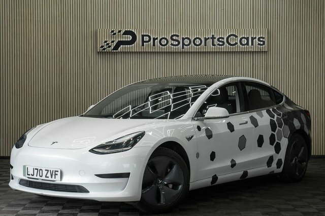 Tesla Model 3 Standard Range Plus Saloon Rwd White