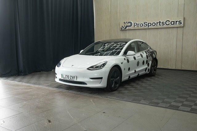 Tesla Model 3 Standard Range Plus Saloon Rwd LJ70ZVF White #4