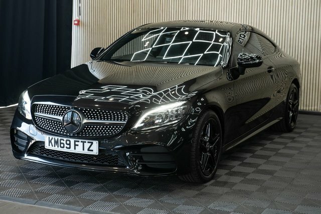 Mercedes-Benz C Class 2.0 C220d Amg Line Premium Coupe G-tr Black #4