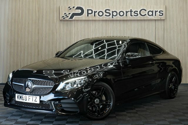 Mercedes-Benz C Class 2.0 C220d Amg Line Premium Coupe G-tr Black