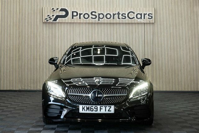 Mercedes-Benz C Class 2.0 C220d Amg Line Premium Coupe G-tr Black #3