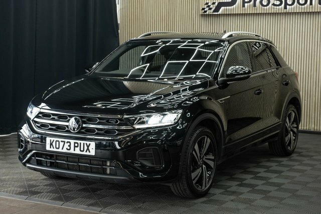 Volkswagen T-Roc 1.5 Tsi R-line Suv Dsg Euro 6 S S 15 KO73PUX Black #4