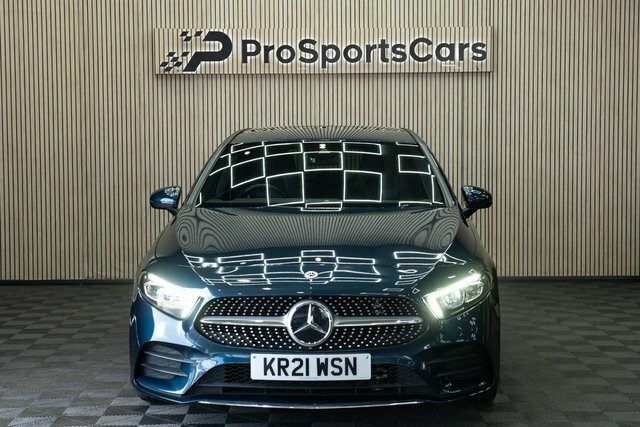 Mercedes-Benz A Class 2.0 A200d Amg Line Hatchback 8G-dct Eur Blue #3