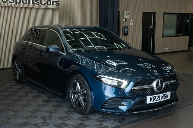 Mercedes-Benz A Class 2.0 A200d Amg Line Hatchback 8G-dct Eur Blue #5
