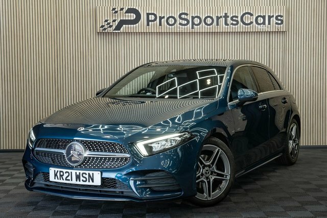 Mercedes-Benz A Class 2.0 A200d Amg Line Hatchback 8G-dct Eur Blue