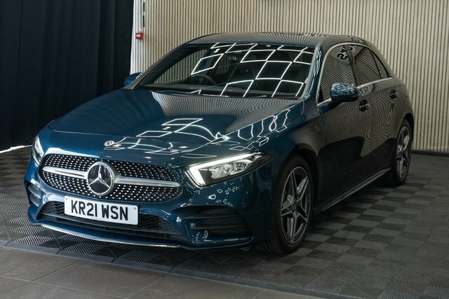 Mercedes-Benz A Class 2.0 A200d Amg Line Hatchback 8G-dct Eur Blue #4