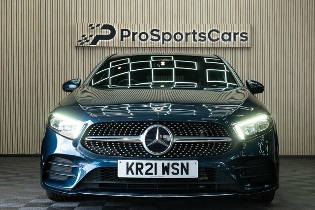 Mercedes-Benz A Class 2.0 A200d Amg Line Hatchback 8G-dct Eur Blue #2