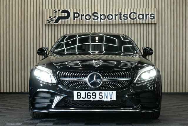 Mercedes-Benz C Class 1.5 C200 Mhev Amg Line Premium Coupe Black
