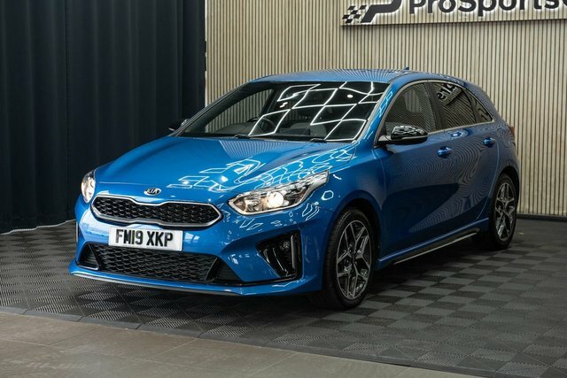 Kia Ceed 1.4 T-gdi Gt-line Hatchback Dct Euro 6 FM19XKP Blue #4