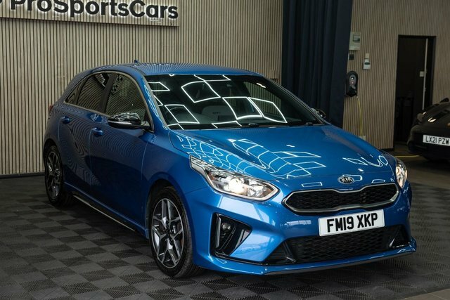 Kia Ceed 1.4 T-gdi Gt-line Hatchback Dct Euro 6 FM19XKP Blue #5