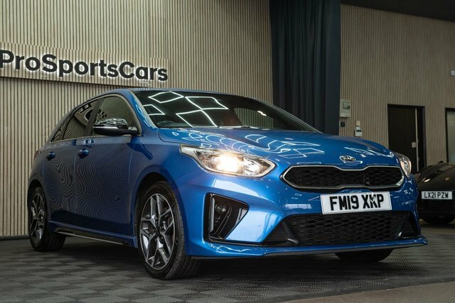 Kia Ceed 1.4 T-gdi Gt-line Hatchback Dct Euro 6 FM19XKP Blue #6